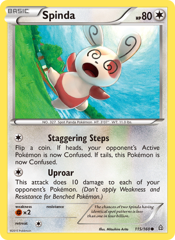 Spinda - Pokémon TCG Card