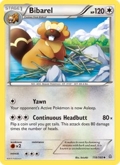 Bibarel - pokemon TCG Card