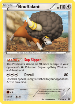 Bouffalant - pokemon TCG Card