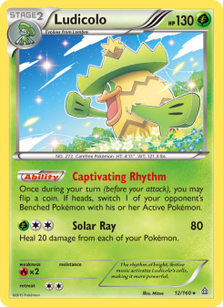 Ludicolo - pokemon TCG Card