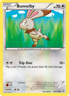 Bunnelby - pokemon TCG Card