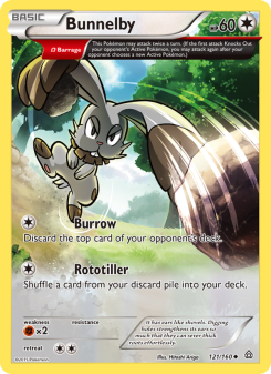 Bunnelby - pokemon TCG Card