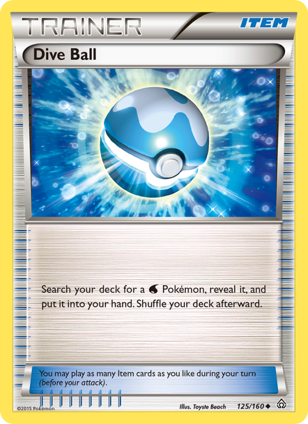 Dive Ball - Pokémon TCG Card