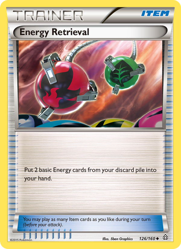 Energy Retrieval - Pokémon TCG Card