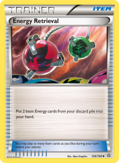 Energy Retrieval - pokemon TCG Card