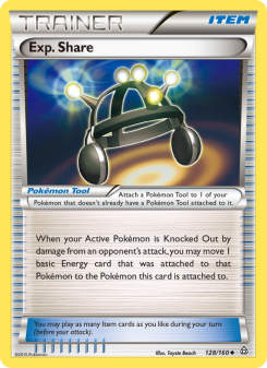 Exp. Share - pokemon TCG Card