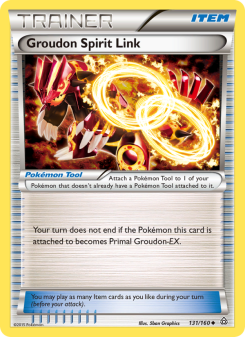 Groudon Spirit Link - pokemon TCG Card