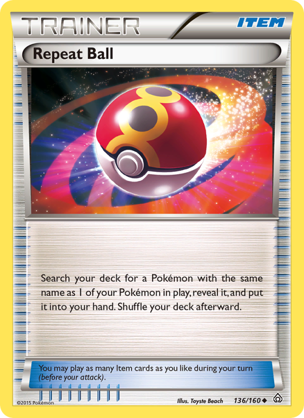 Repeat Ball - Pokémon TCG Card
