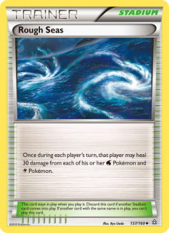 Rough Seas - pokemon TCG Card