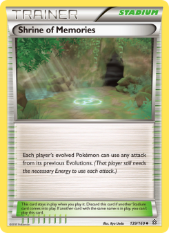 Shrine of Memories - pokemon TCG Card