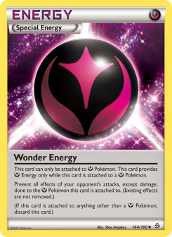 Wonder Energy - pokemon TCG Card