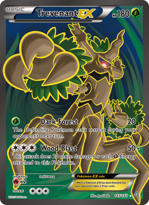 Trevenant EX - Pokémon TCG Card