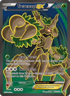 Trevenant EX - pokemon TCG Card