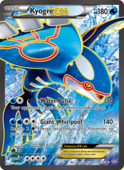 Kyogre EX - pokemon TCG Card
