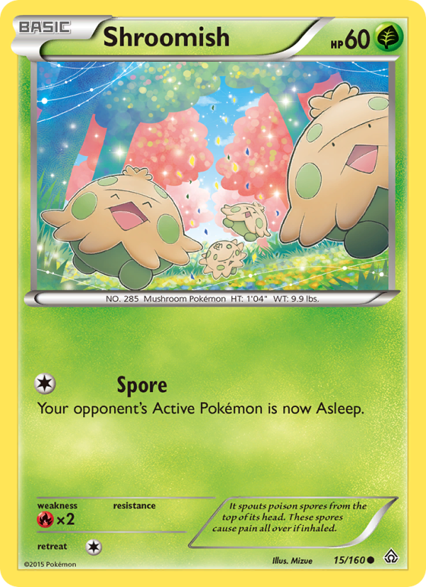 Shroomish - Pokémon TCG Card