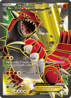 Groudon EX - pokemon TCG Card