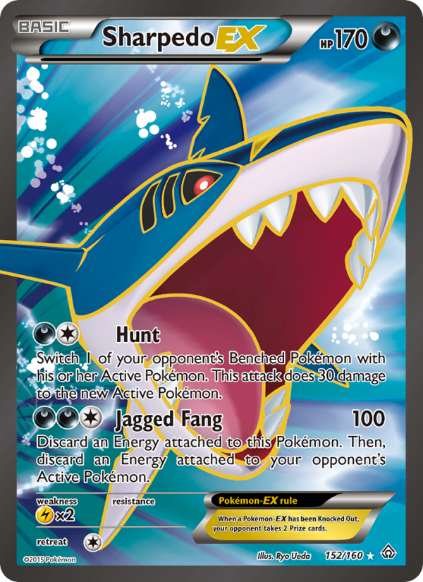 Sharpedo EX - Pokémon TCG Card
