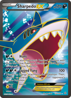 Sharpedo EX - pokemon TCG Card