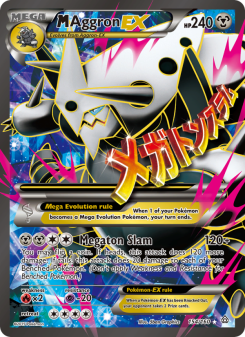M Aggron EX - pokemon TCG Card