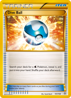 Dive Ball - pokemon TCG Card