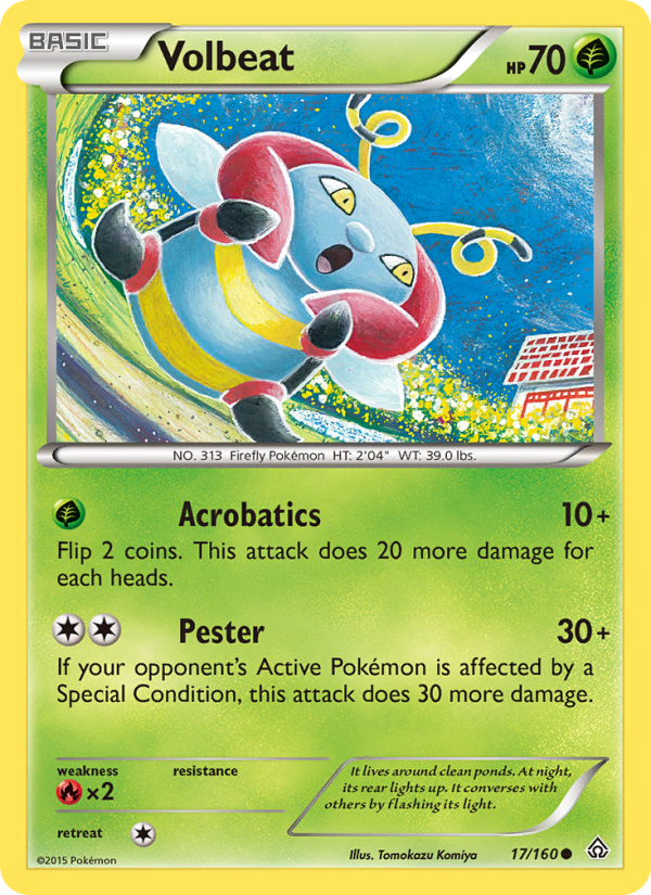Volbeat - Pokémon TCG Card