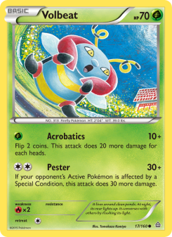 Volbeat - pokemon TCG Card