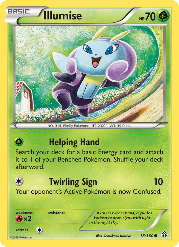 Illumise - Pokémon TCG Card