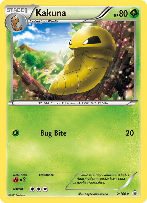 Kakuna - Pokémon TCG Card