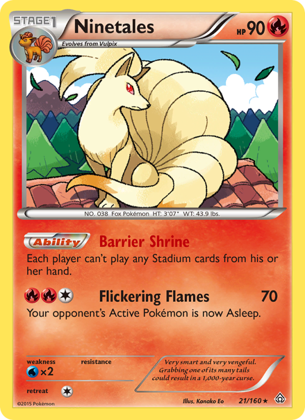 Ninetales - Pokémon TCG Card