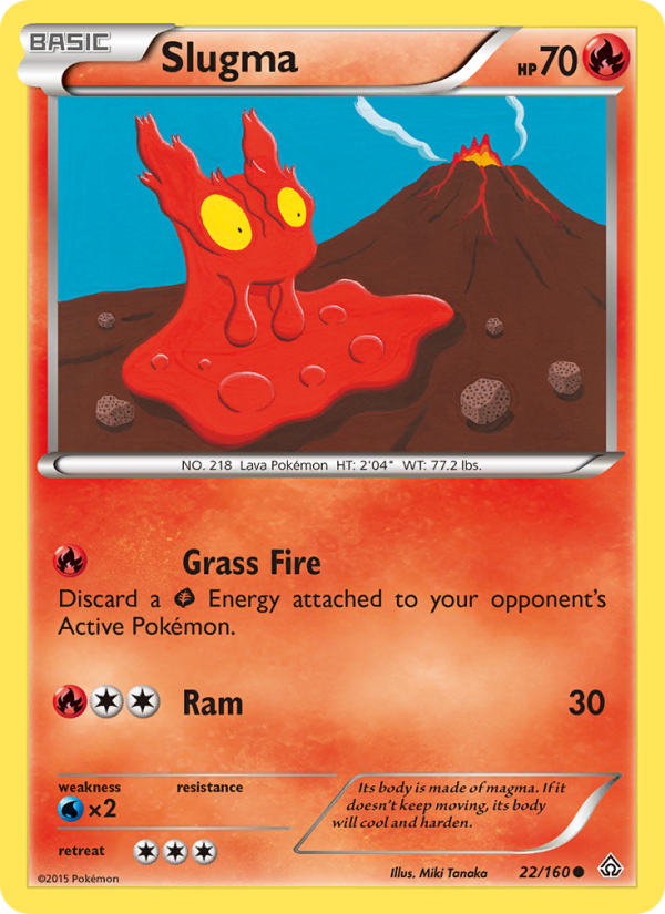 Slugma - Pokémon TCG Card
