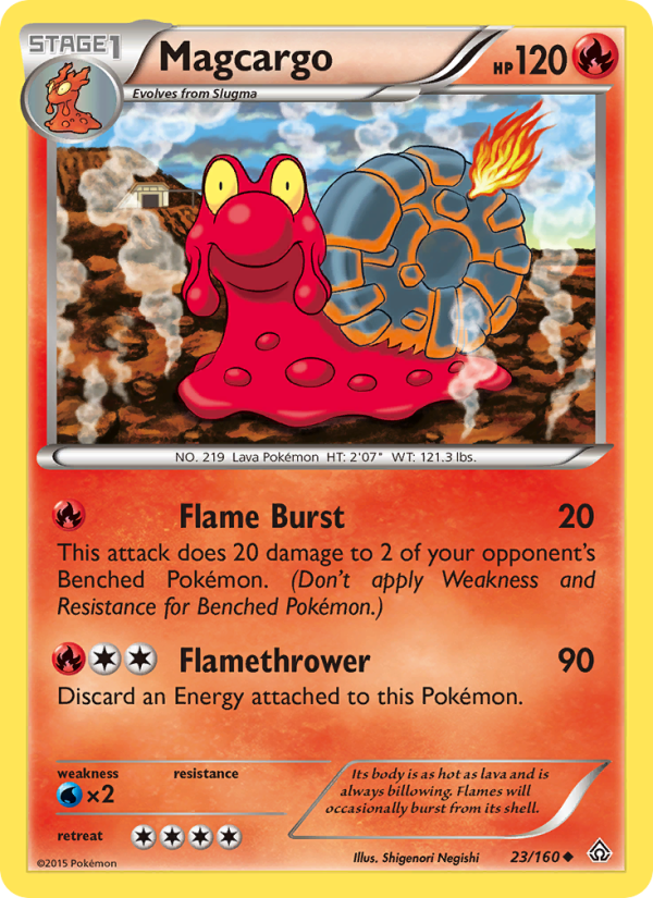 Magcargo - Pokémon TCG Card