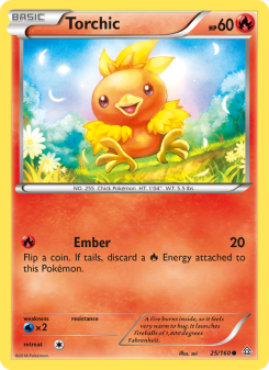 Torchic - pokemon TCG Card