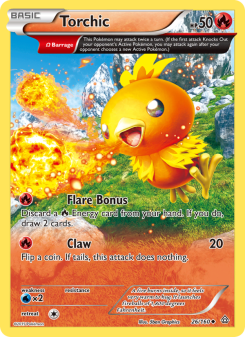 Torchic - pokemon TCG Card