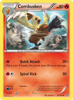 Combusken - pokemon TCG Card