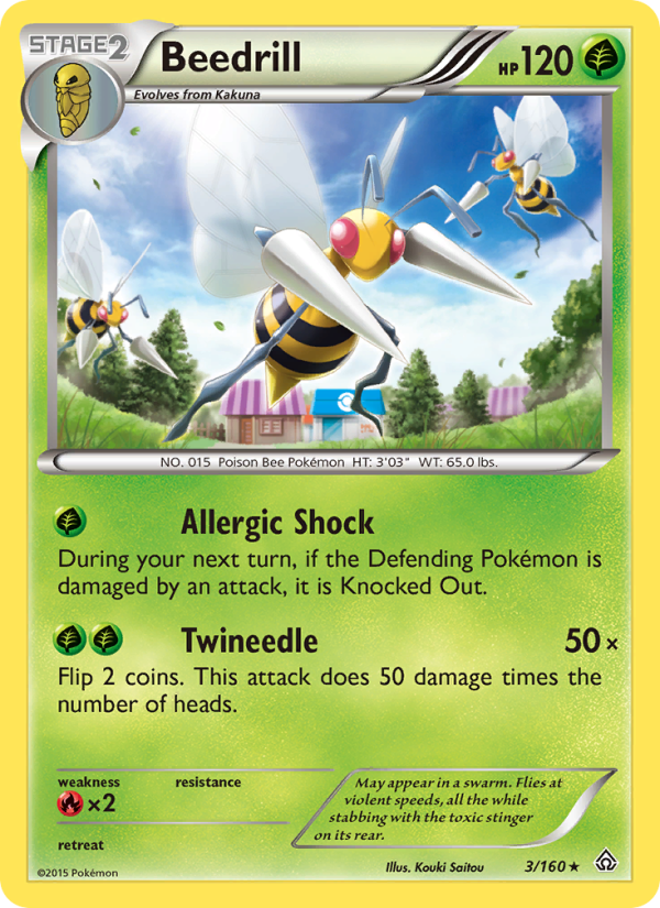 Beedrill - Pokémon TCG Card