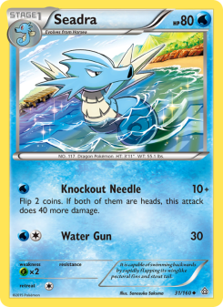 Seadra - pokemon TCG Card