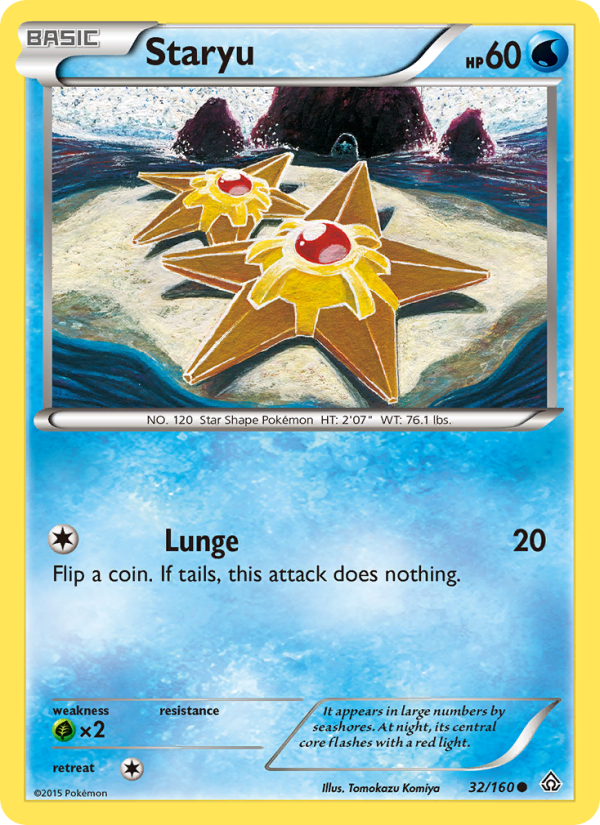 Staryu - Pokémon TCG Card