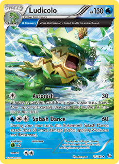 Ludicolo - pokemon TCG Card