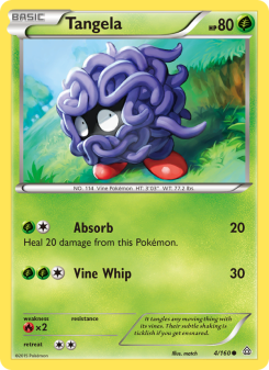 Tangela - pokemon TCG Card