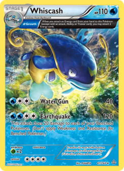 Whiscash - pokemon TCG Card