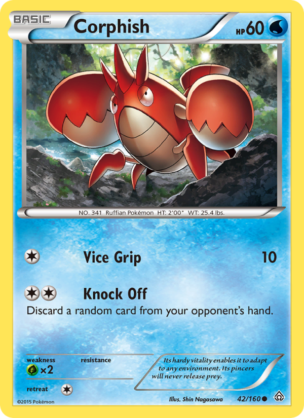 Corphish - Pokémon TCG Card