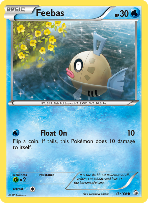 Feebas - Pokémon TCG Card