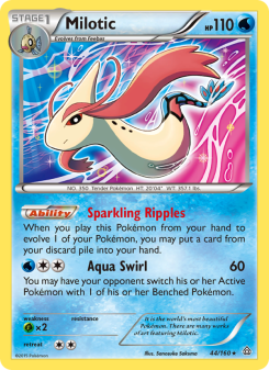 Milotic - pokemon TCG Card