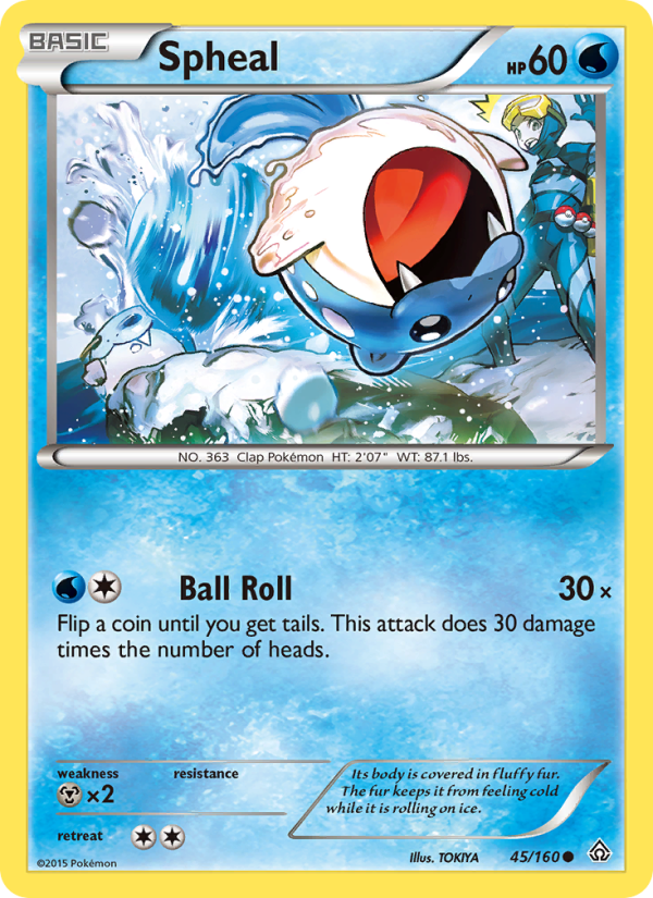 Spheal - Pokémon TCG Card