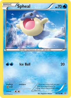 Spheal - pokemon TCG Card