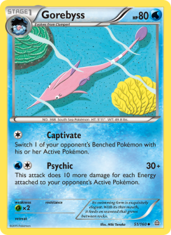 Gorebyss - pokemon TCG Card