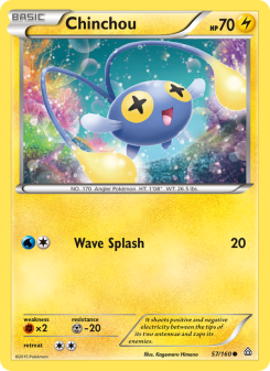 Chinchou - pokemon TCG Card
