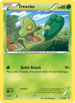 Treecko - pokemon TCG Card