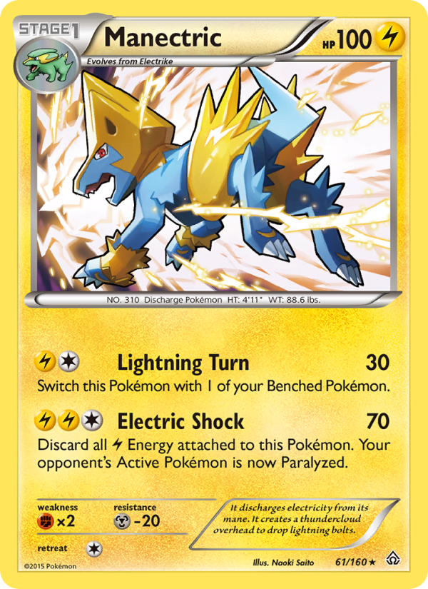 Manectric - Pokémon TCG Card