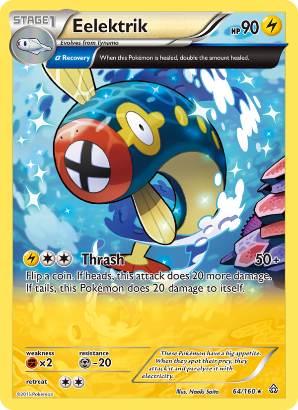 Eelektrik - Pokémon TCG Card